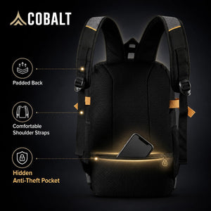 COBALT Urban Everyday Backpack compartments